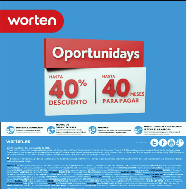 WORTEN - OPORTUNIDAYS